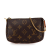 Louis Vuitton AB Louis Vuitton Brown Monogram Canvas Canvas Monogram Mini Pochette Accessoires France