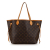 Louis Vuitton B Louis Vuitton Brown Monogram Canvas Canvas Monogram Neverfull MM France