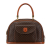 Celine AB Celine Brown Coated Canvas Fabric Macadam Handbag Italy