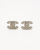 Chanel CC Rhinestone Clip-on Earrings