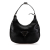 Gucci B Gucci Black Calf Leather Perforated Reins Hobo Italy