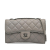 Chanel B Chanel Gray Lambskin Leather Leather Mini Lambskin Flap Italy