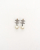 Chanel Double Coco Mark Pearls and Rhinestone Earrings