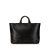 Bottega Veneta B Bottega Veneta Black Calf Leather Intrecciato Tote Italy