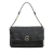 Versace B Versace Black Calf Leather Medusa Flap Shoulder Bag Italy