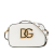 Dolce&Gabbana B Dolce & Gabbana White Calf Leather Hot Stuff DG Logo 3.5 Crossbody Italy