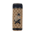 Gucci B Gucci Brown Beige with Blue Navy Canvas Fabric GG Mini Zoo Bird Bottle Holder Italy