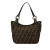 Fendi B Fendi Brown Canvas Fabric Small Zucca Chef Tote Bag Italy