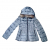 Moncler Veste avec col en fourrure amovible