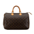 Louis Vuitton AB Louis Vuitton Brown Monogram Canvas Canvas Monogram Speedy 35 France