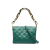 Louis Vuitton AB Louis Vuitton Green Lambskin Leather Leather Monogram Coussin BB France