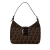 Fendi B Fendi Brown Canvas Fabric Zucca Shoulder Bag Italy