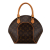 Louis Vuitton B Louis Vuitton Brown Monogram Canvas Canvas Monogram Ellipse PM France