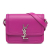 Saint Laurent B Saint Laurent Purple Magenta Calf Leather Small skin Solferino Satchel In Box Italy