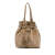 Bottega Veneta AB Bottega Veneta Brown Suede Leather Drawstring Tote Italy