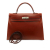 Hermès B Hermès Red Calf Leather Box Kelly II Sellier 35 France