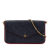 Louis Vuitton AB Louis Vuitton Blue Navy Monogram Empreinte Leather Pochette Felicie Italy