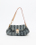 Louis Vuitton Monogram Denim Mini Pleaty Raye Shoulder Bag