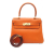 Hermès B Hermès Orange Calf Leather Mini Gulliver Kelly Retourne 20 France