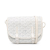 Goyard B Goyard White Coated Canvas Fabric Goyardine Belvedere PM France