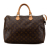 Louis Vuitton B Louis Vuitton Brown Monogram Canvas Canvas Monogram Speedy 35 France