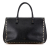 Valentino B Valentino Black Calf Leather Rockstud Satchel Italy