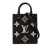 Louis Vuitton AB Louis Vuitton Black Monogram Empreinte Leather Bicolor Petit Sac Plat France