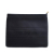 Christian Dior AB Dior Black Calf Leather Embossed skin Logo Zip Clutch Italy