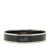 Hermès B Hermès Black with Silver Enamel Other Narrow Caleche Bangle 62 France