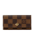 Louis Vuitton B Louis Vuitton Brown Damier Canvas Canvas Damier Ebene Multicles 4 Key Holder France