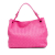 Bottega Veneta B Bottega Veneta Pink Hot Pink Calf Leather Intrecciato Bella Tote Italy