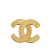 Chanel AB Chanel Gold Gold Plated Metal CC Brooch France