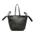 Balenciaga B Balenciaga Black Calf Leather Laundry Cabas L Tote Italy