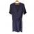 Comptoir Des Cotonniers Short navy blue jumpsuit with confetti