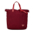 Prada B Prada Red Nylon Fabric Tessuto Stampato Satchel Italy