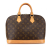 Louis Vuitton B Louis Vuitton Brown Monogram Canvas Canvas Monogram Alma PM France