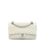 Chanel B Chanel White Ivory Caviar Leather Leather Medium Classic Caviar Double Flap France