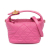 Chanel B Chanel Pink Lambskin Leather Leather Small Quilted Lambskin Perfect Meeting Hobo Bag Italy