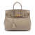 Hermès A Hermès Gray Light Gray Calf Leather Togo Birkin Retourne 25 France