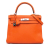 Hermès B Hermès Orange Calf Leather Togo Kelly II Retourne 28 France