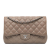 Chanel B Chanel Brown Taupe Caviar Leather Leather Jumbo Classic Caviar Double Flap Italy