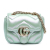 Gucci B Gucci Green Light Green Calf Leather Mini GG Marmont Matelasse Shoulder Bag Italy