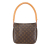 Louis Vuitton B Louis Vuitton Brown Monogram Canvas Canvas Monogram Looping MM France