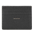 Fendi AB Fendi Black Calf Leather Selleria Card Holder Italy