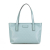 Gucci AB Gucci Green Mint Coated Canvas Fabric GG Imprime Tote Italy