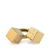 Louis Vuitton AB Louis Vuitton Gold Gold Plated Metal Double Cube Scarf Ring France