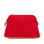 Hermès AB Hermès Red Canvas Fabric Mini Toile Bolide Case France