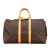 Louis Vuitton B Louis Vuitton Brown Monogram Canvas Canvas Monogram Keepall 45 France