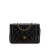 Chanel B Chanel Black Lambskin Leather Leather Medium Quilted Lambskin Border Single Flap France