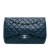 Chanel AB Chanel Blue Navy Caviar Leather Leather Jumbo Classic Caviar Double Flap Italy